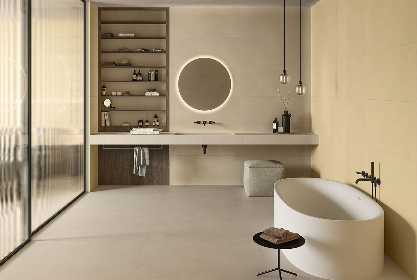WALL: BOOST COLOR CREAM / SUN / FLOOR: BOOST BALANCE CREAM